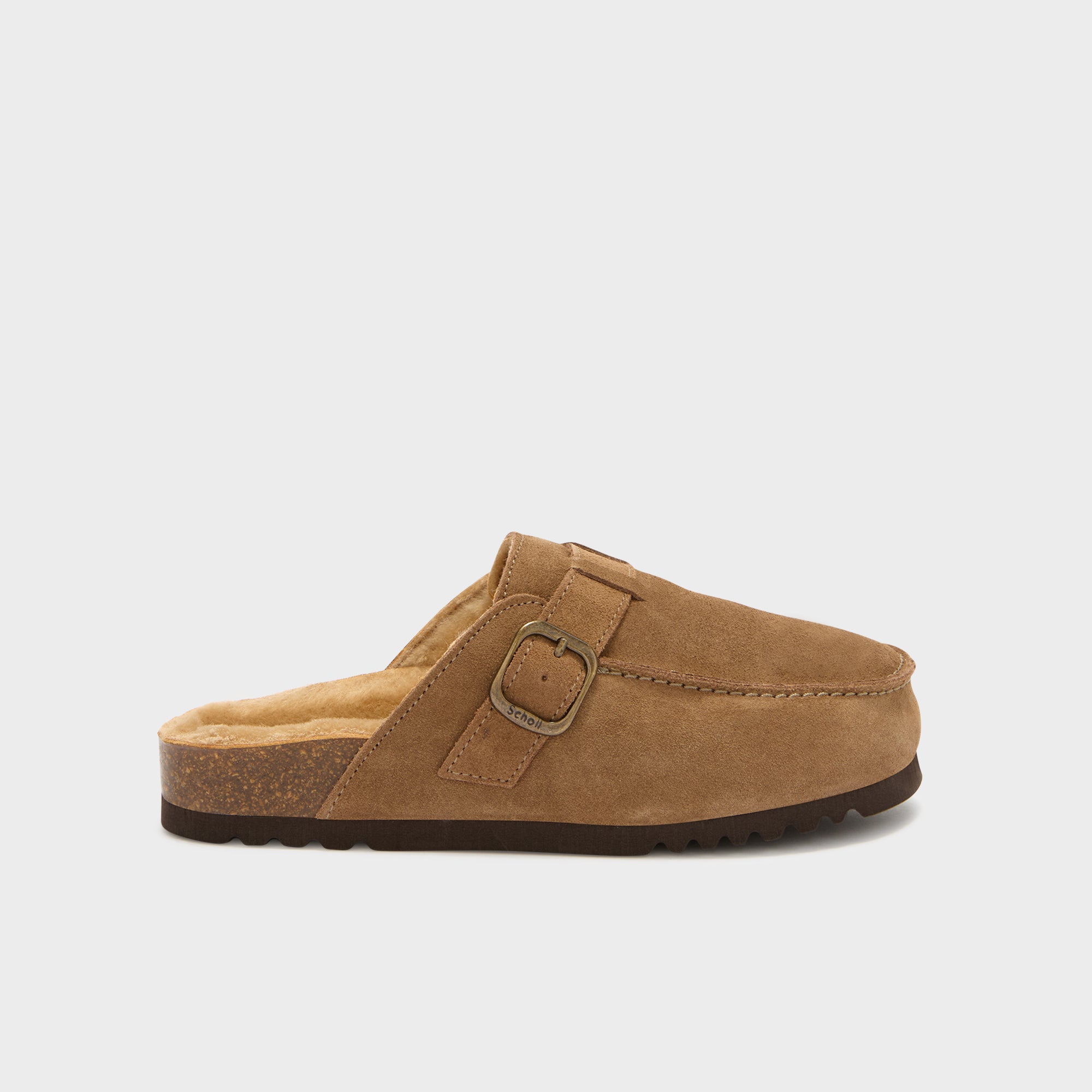 Clogs Taupe Dakota Fur