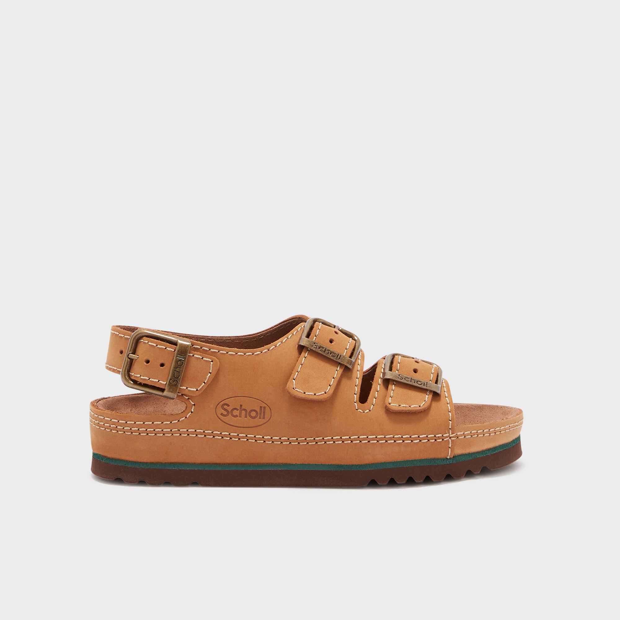 Sandals Leather Air Bag Back Strap