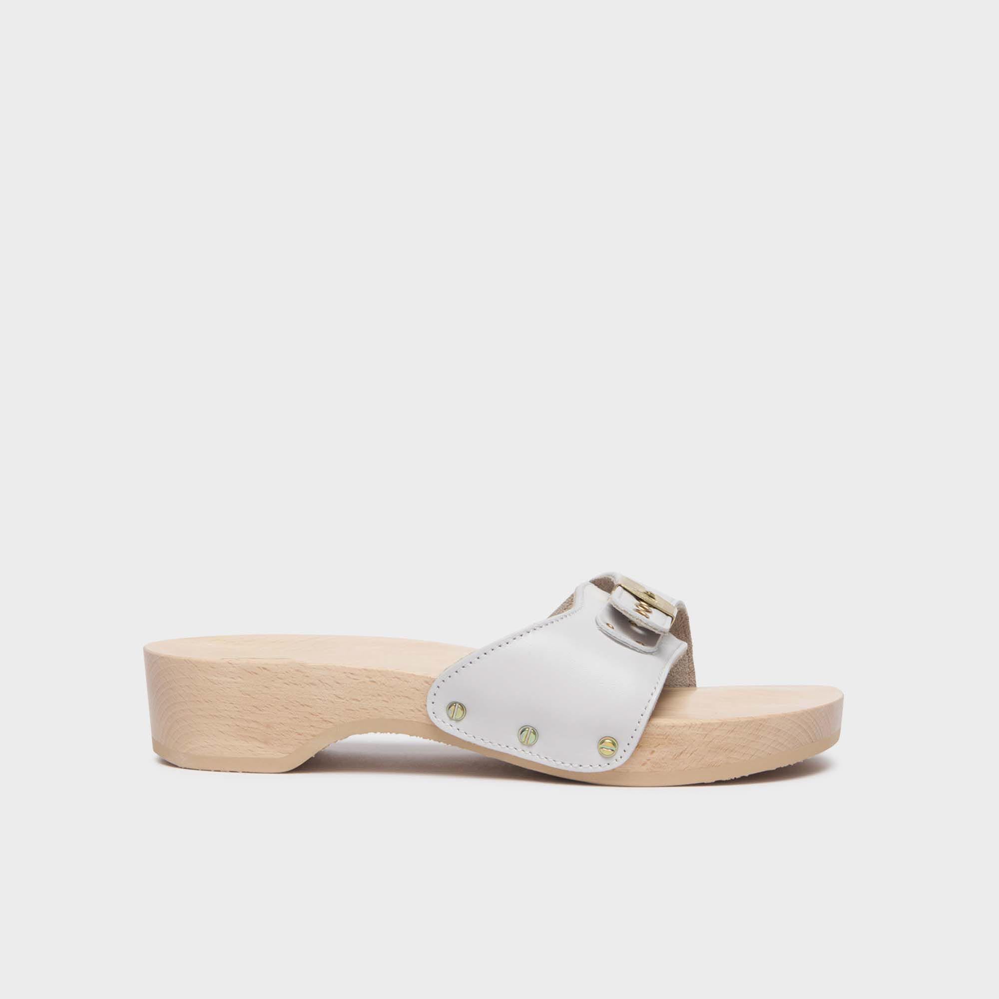 Mules White Pescura Heel - Main Image