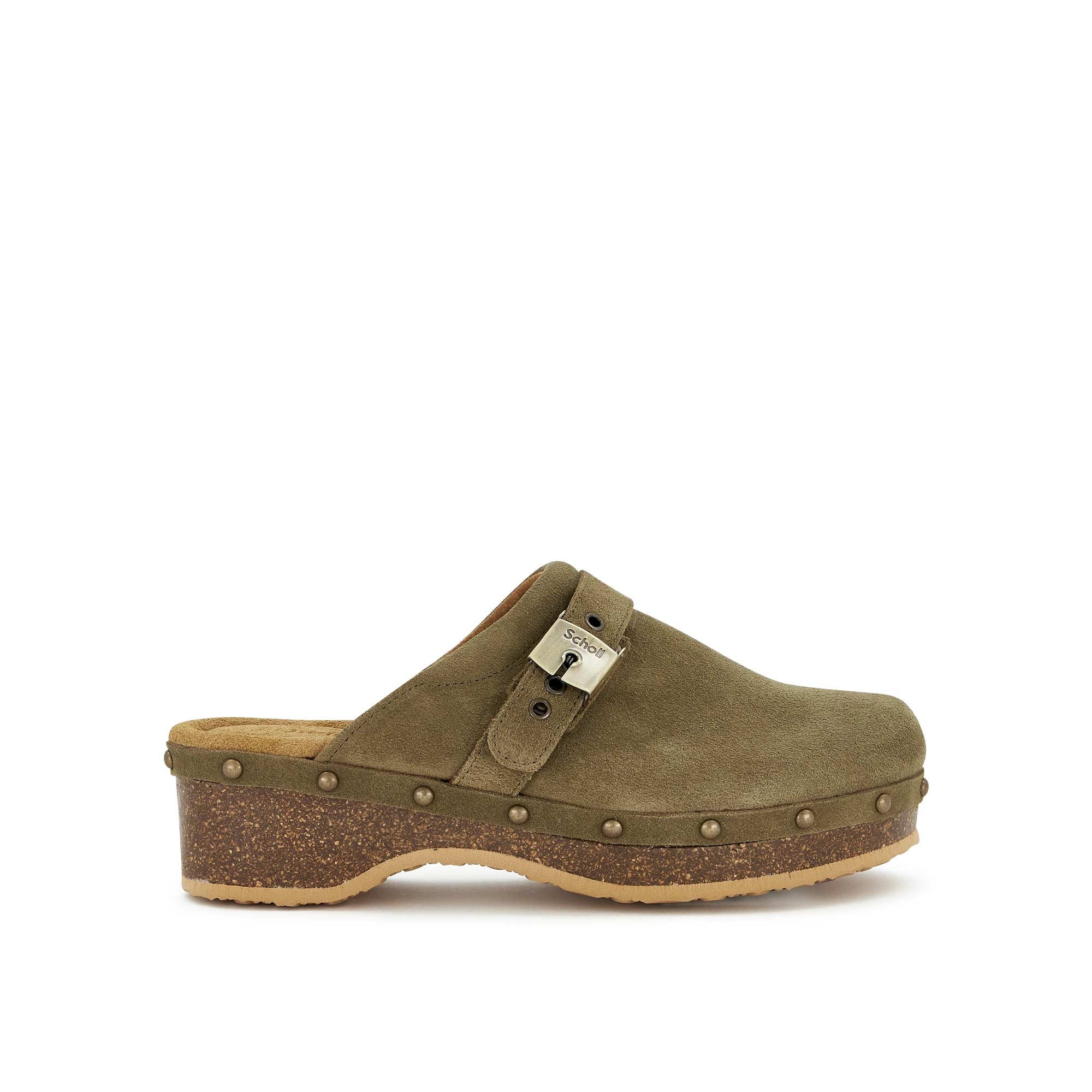 Zoccoli Khaki Pescura Clog 50 Cork - Main Image