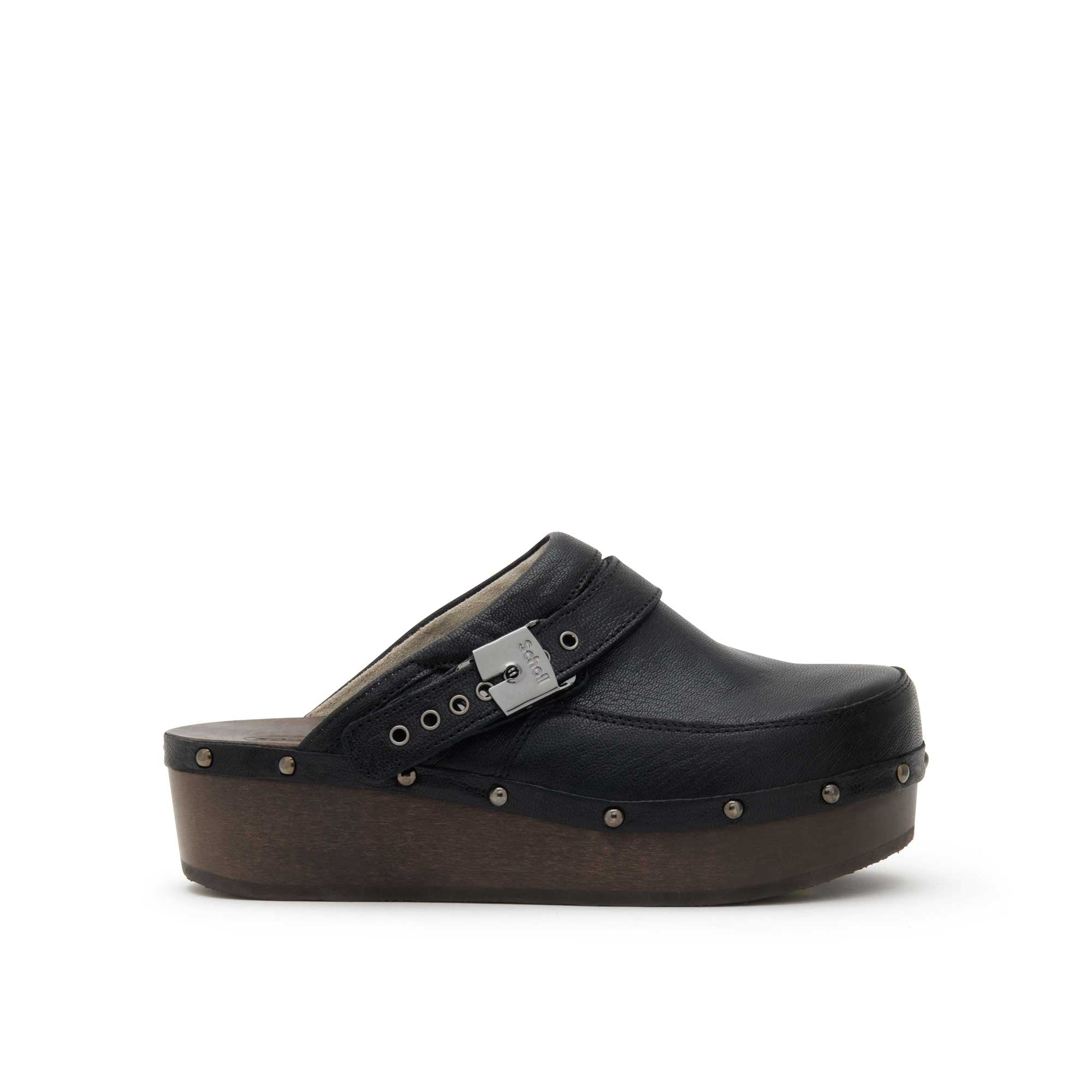 Scholl Zoccoli Zoccoli Nero Zoccoli Pescura Flat Zoccolo Scholl Dr