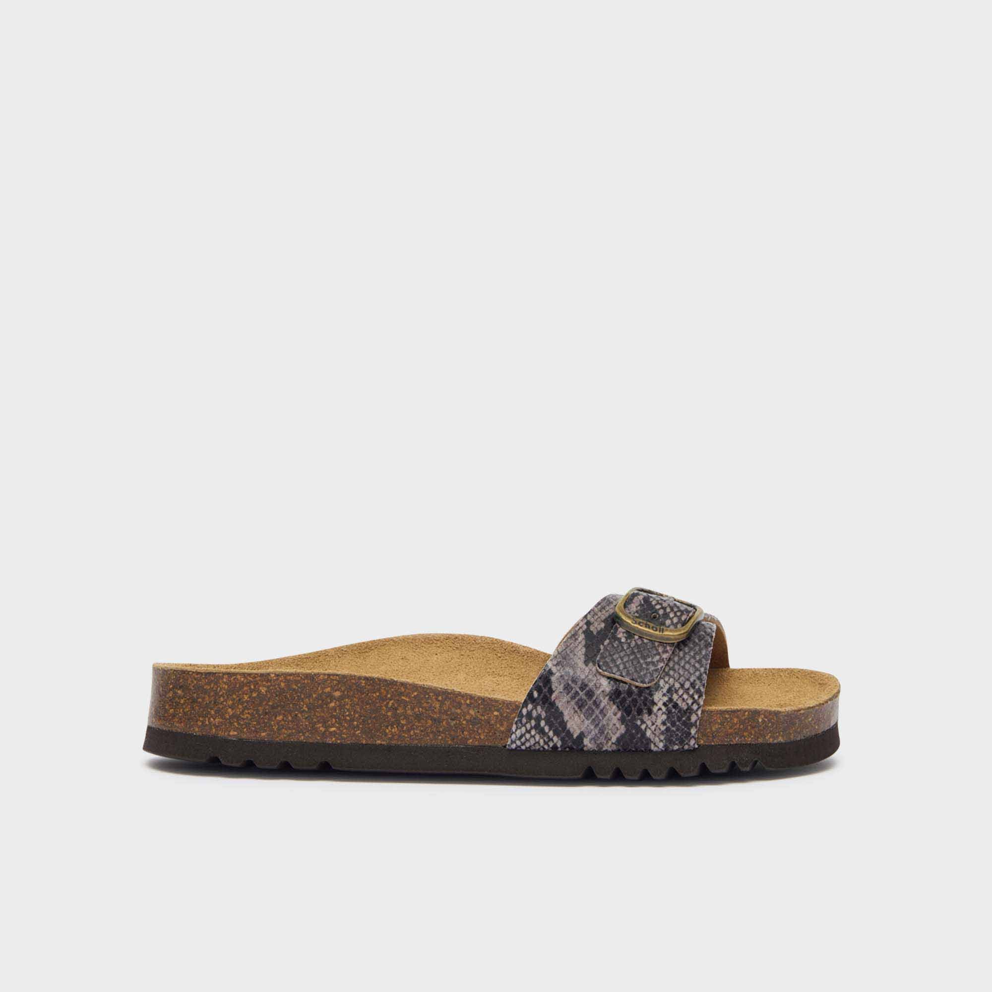 SCHOLL ● Cork Two Strap Sandals - Beige Sandals Beige Josephine