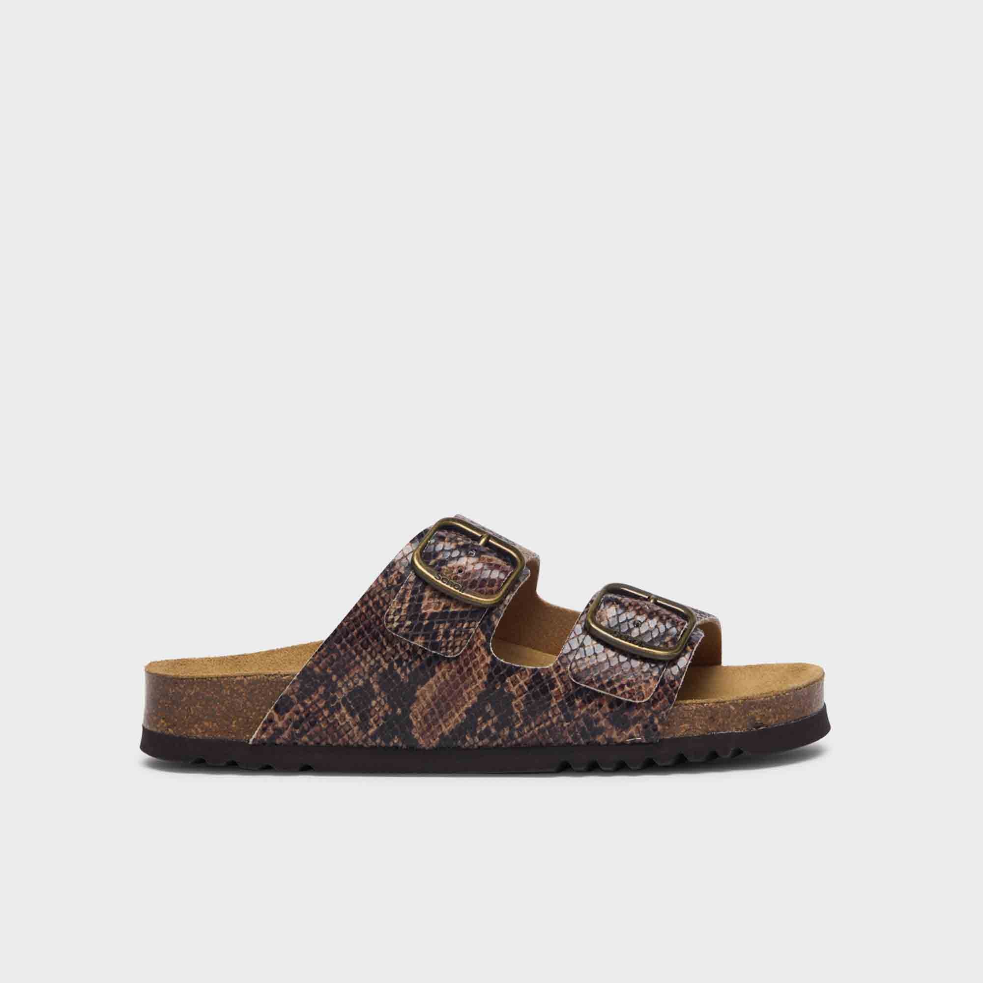 Les Tropeziennes Hamess Tan | sandales marron printemps été chez TROIS