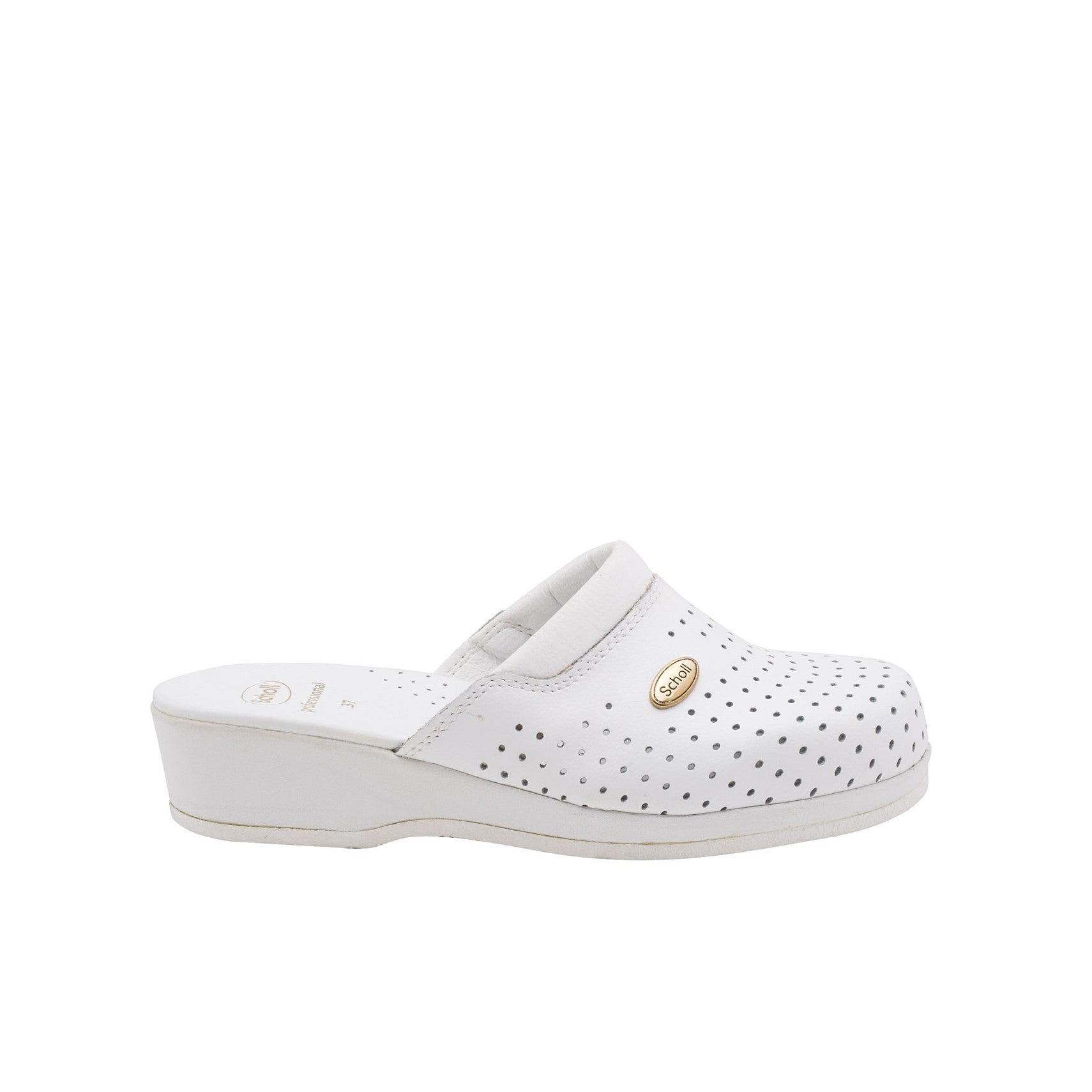 Slides White Clog Backguard - Main Image