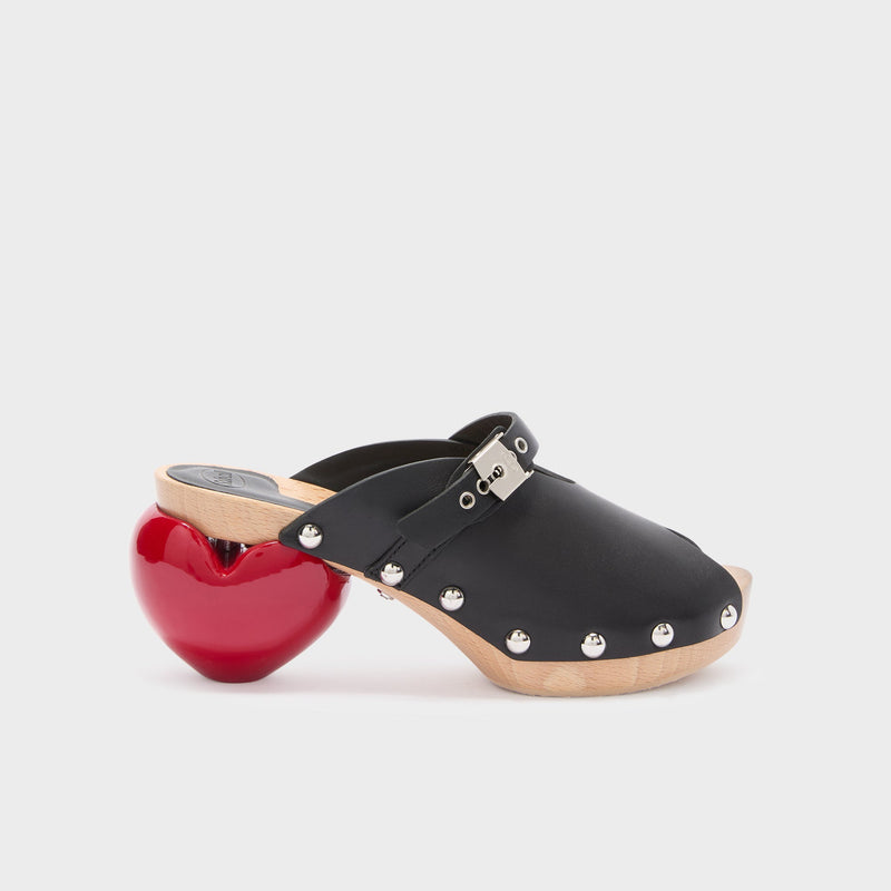 Sandals Black/red Pescura Cuore