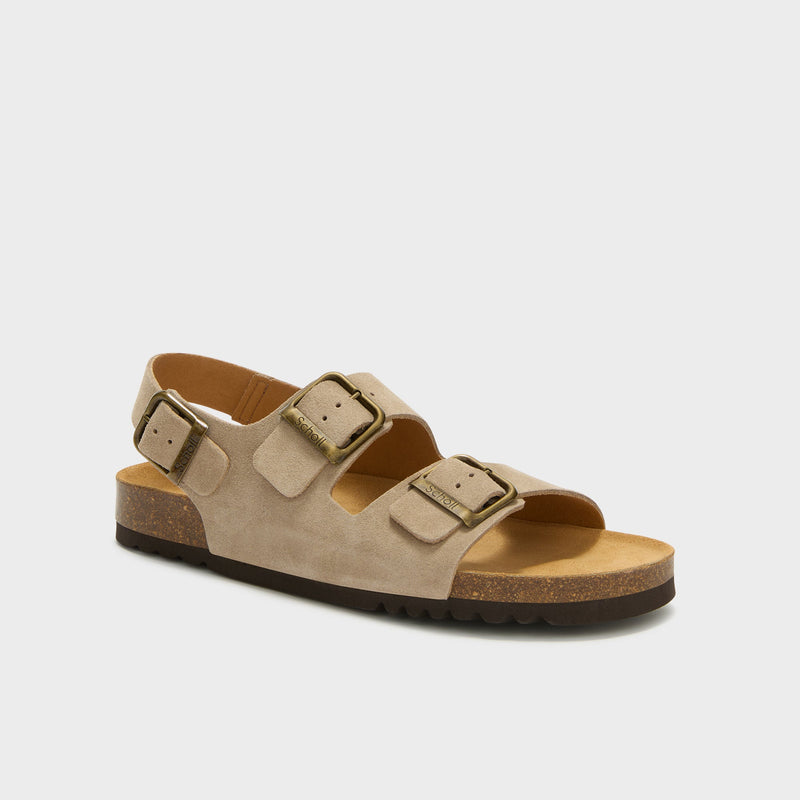 Sandals Dark beige Julien Backstrap