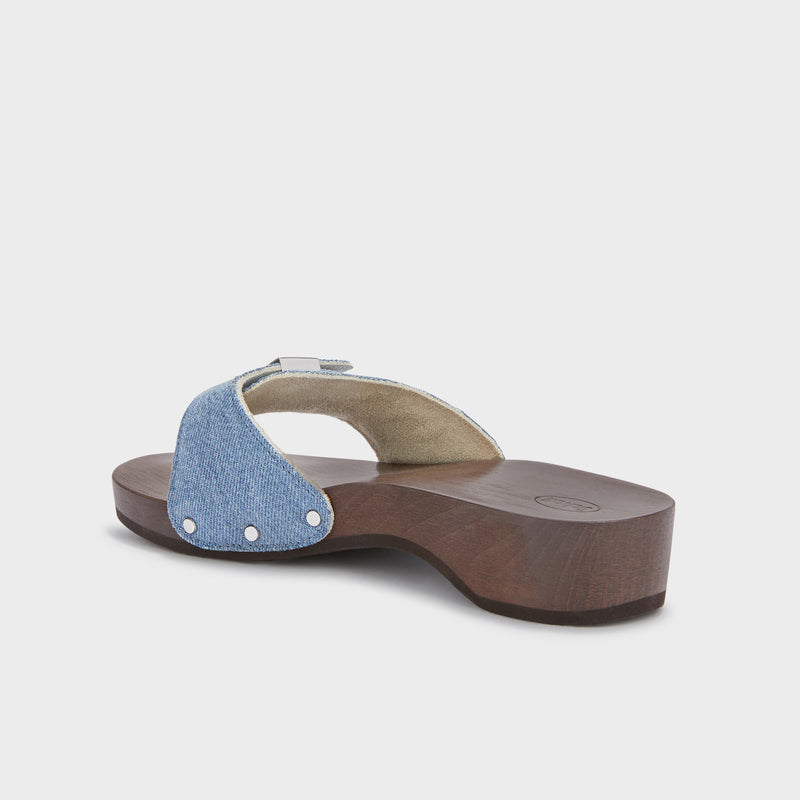 PESCURA HEEL DENIM