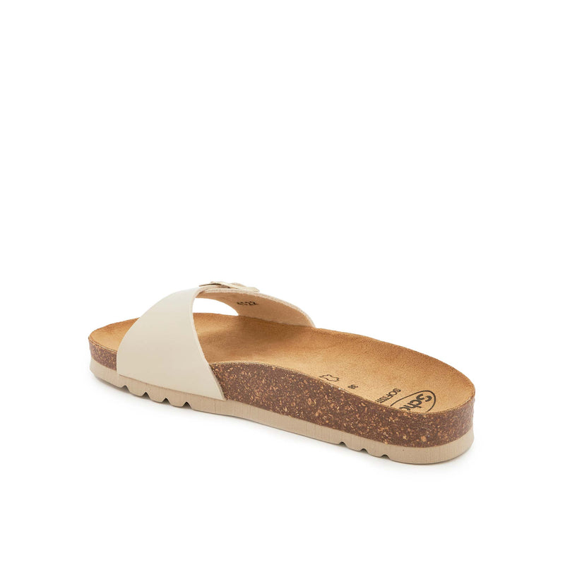 ESTELLE - Patent synthetic - Beige - Women