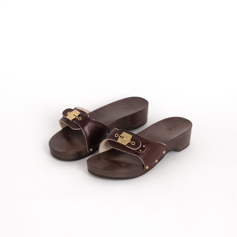 PESCURA HEEL - Leather - Brown - 