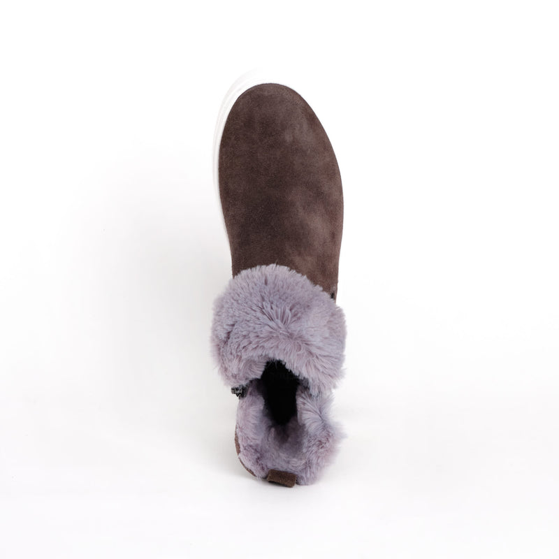 Brooklyn Bootie - Wildleder- - Grau - 