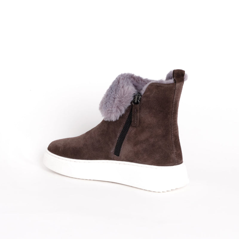 Brooklyn Bootie - Wildleder- - Grau - 