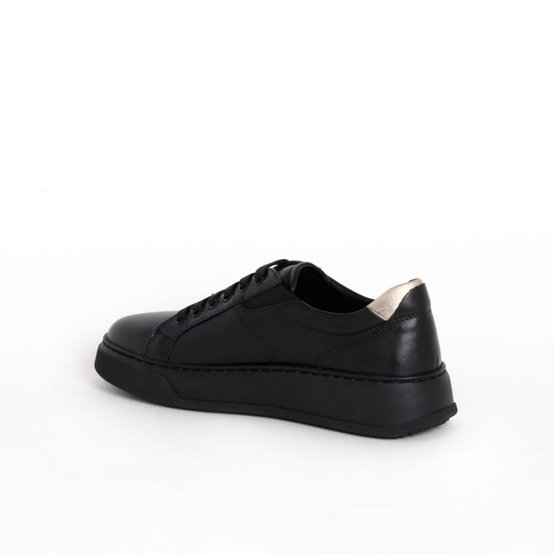 BROOKLYN LACES - Leather - Black - 