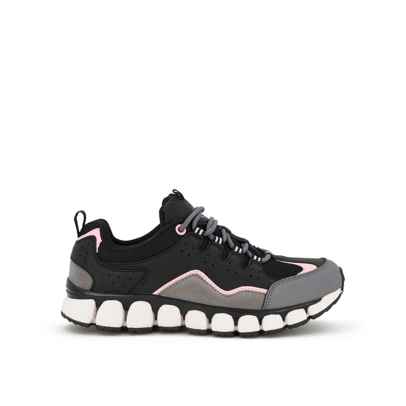 GALAXY WAVE - Pu+mesh - Black/anthracite/pink - 