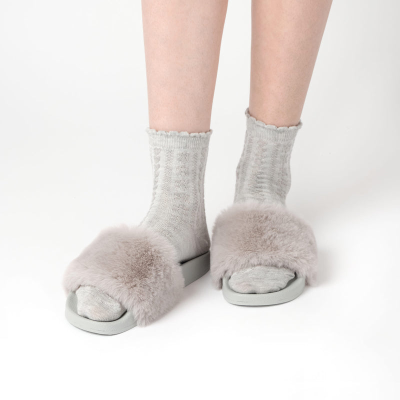 SCHOLL SLIDE FUR