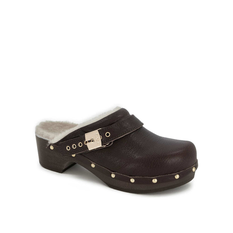 PESCURA ROBIN - Leather - Dark brown - 