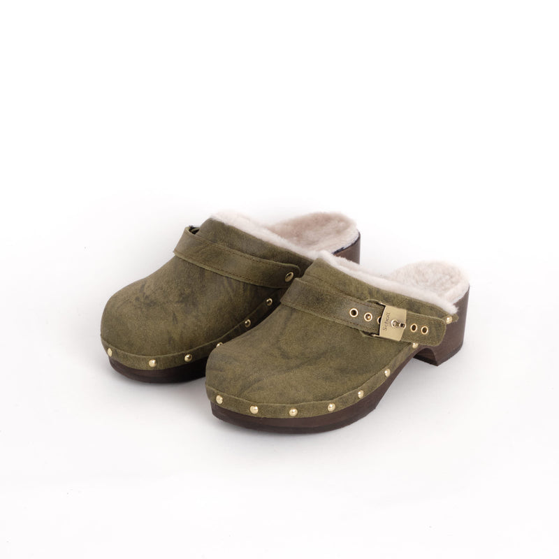 PESCURA ROBIN - Suede - Green - 