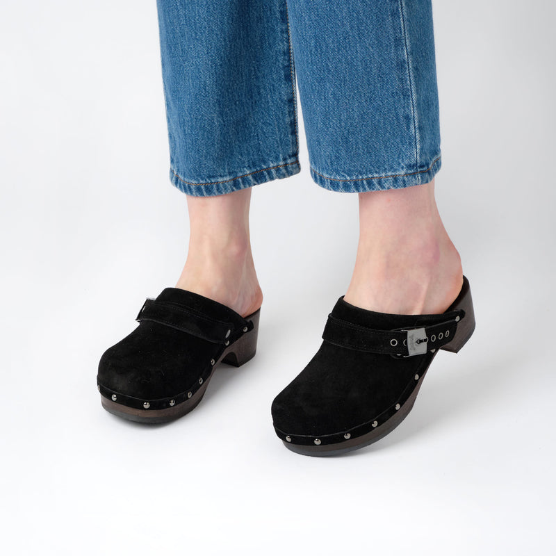 PESCURA ROBIN - Suede - Black - 