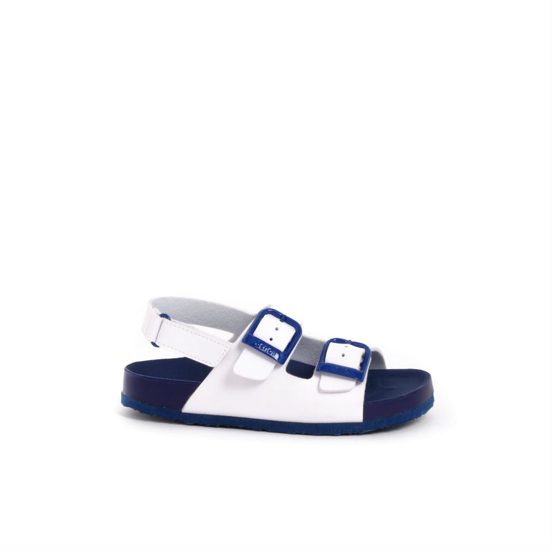 JELLY PARROTT - Synthetic leather - White/light blue - 