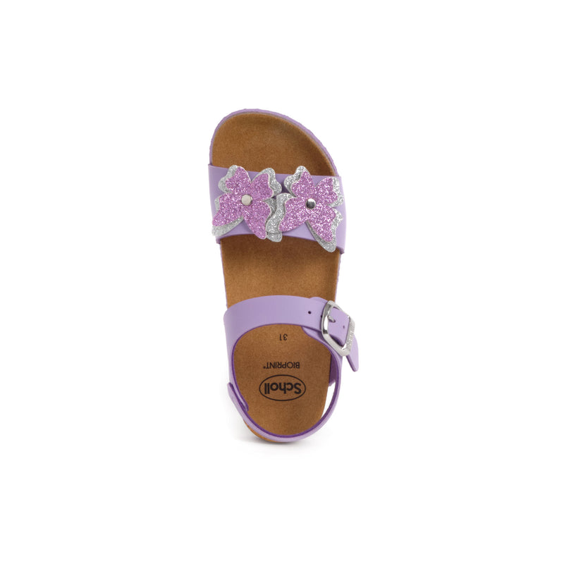 BUTTERFLY - Synthetic leather - Lilac - 