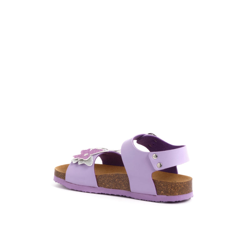 BUTTERFLY - Synthetic leather - Lilac - 