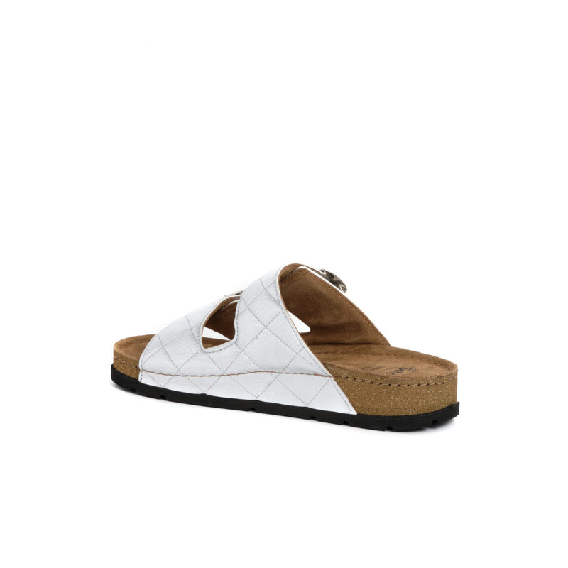 BORA 2 STRAPS - Synthetic laminated - Silver - 