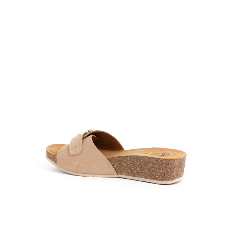 RAPALLO BUCKLE - Suede - Beige - 