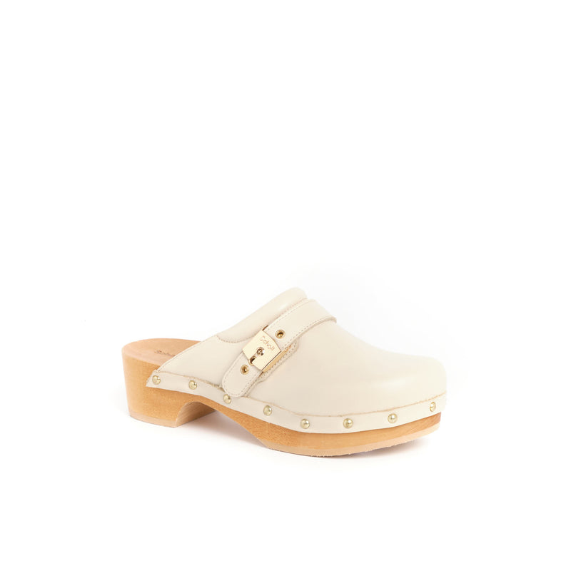 PESCURA CLOG 50 - Leather - Off white - 