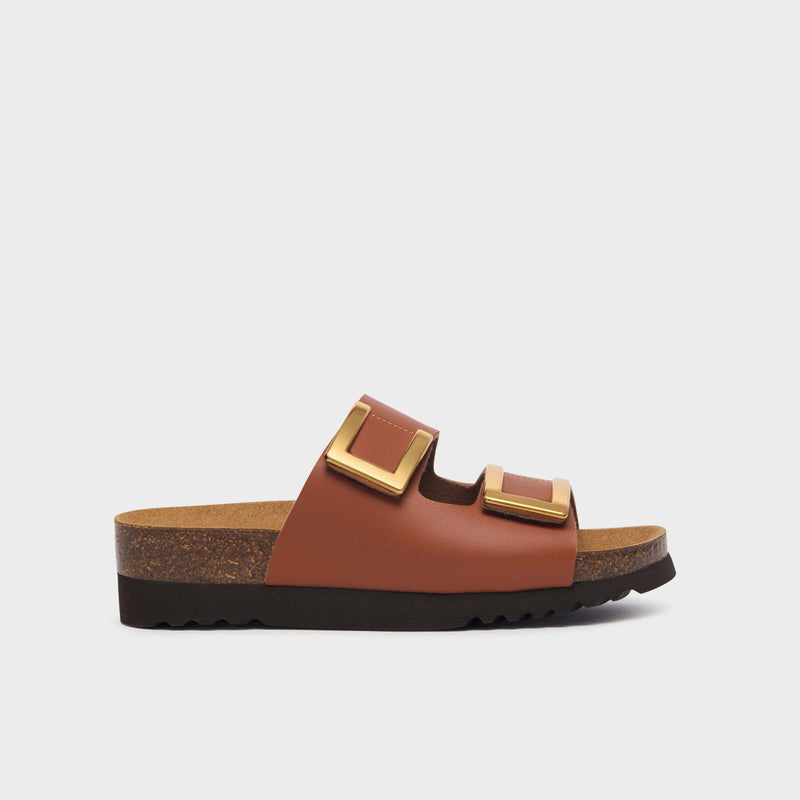 Monterey 2 Straps - Synthetic - Camel - Women