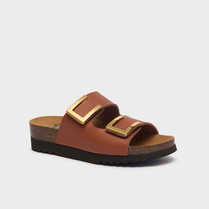 Monterey 2 Straps - Synthetic - Camel - Women