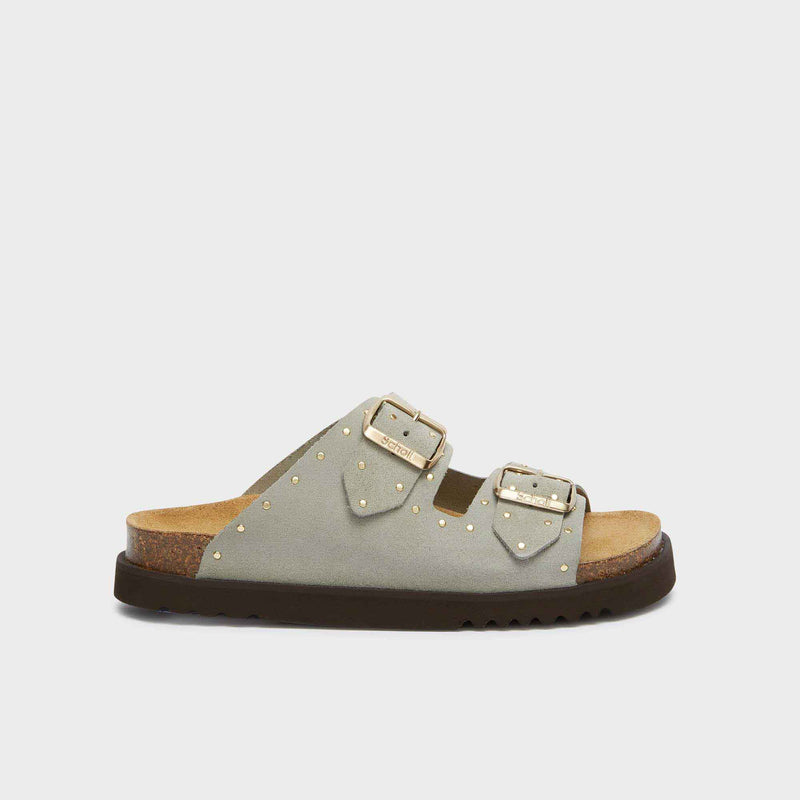 Beatriz - Suede - Sage/gold - Women