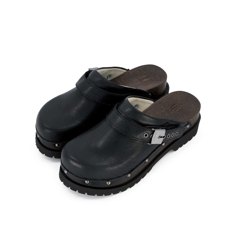 CINDY - Leather - Black - 