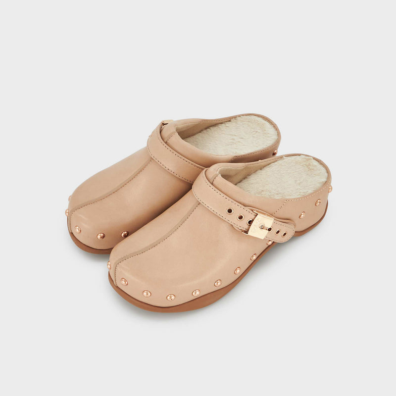 PESCURA PHOEBE - Leather - Beige - 