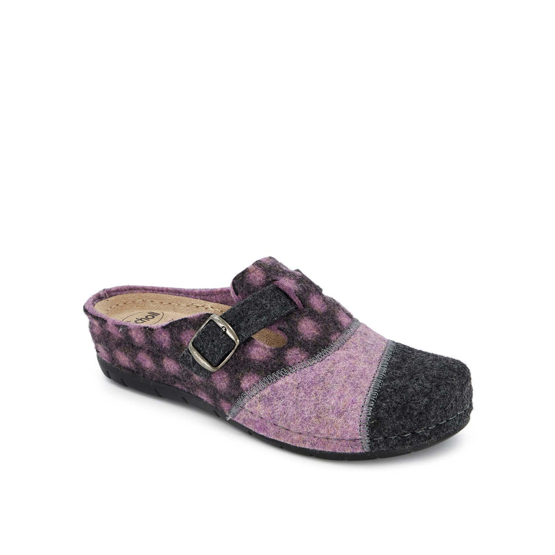 BRUGES BUCKLE - Wolle - Anthracite/pink - 