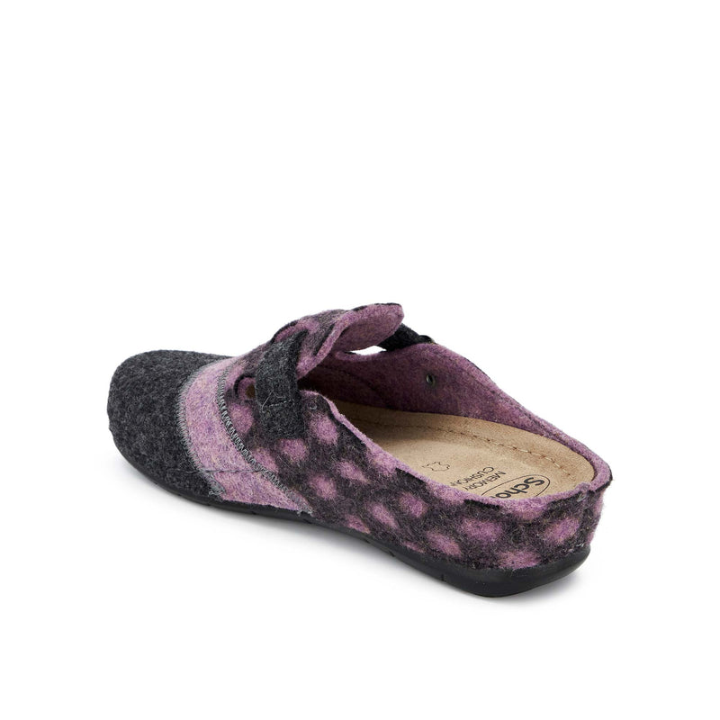 BRUGES BUCKLE - Wolle - Anthracite/pink - 