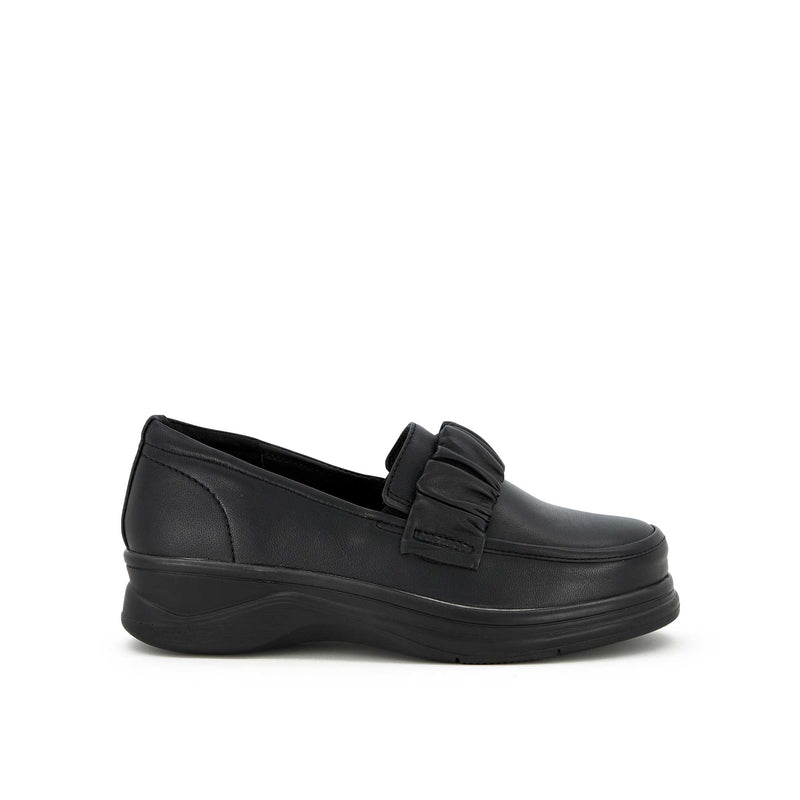 MARCELLE MOCASSIN - Leder - Schwarz - 