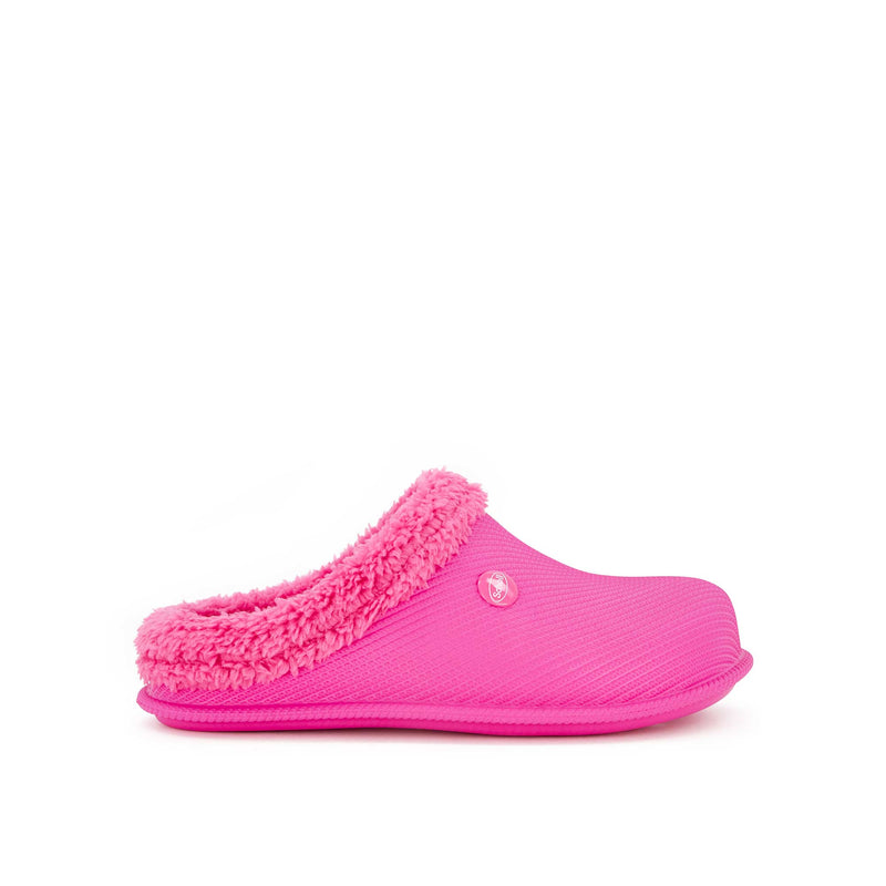 NEEVA - Eva+synthetic fur - Fuchsia - 