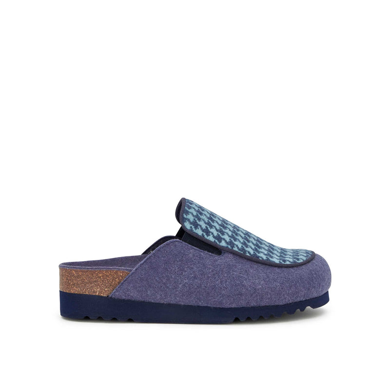 DARIA - Recycled felt+textile - Blue - 