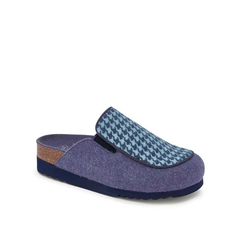 DARIA - Recycled felt+textile - Blue - 