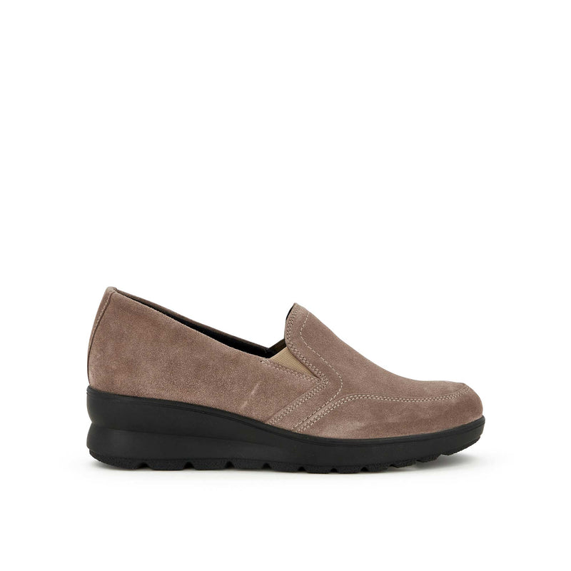 EDDA SLIP ON - Suede - Taupe - 