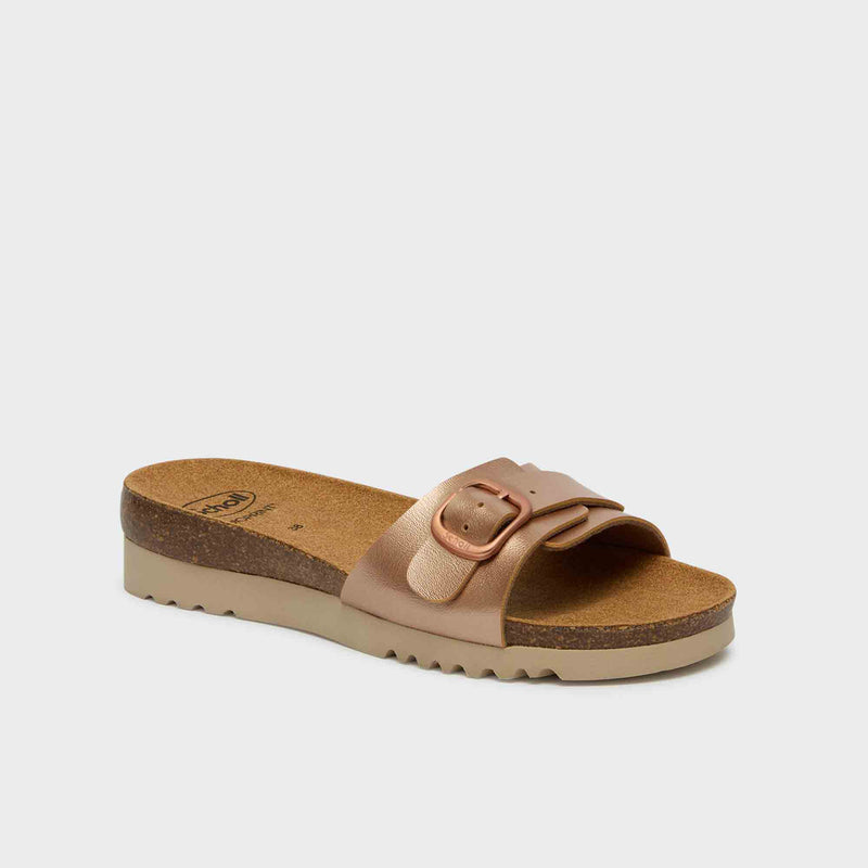 Ginni - Laminated synthetic - Rose oro - Women