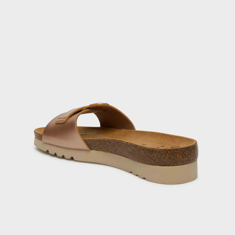 Ginni - Laminated synthetic - Rose oro - Women