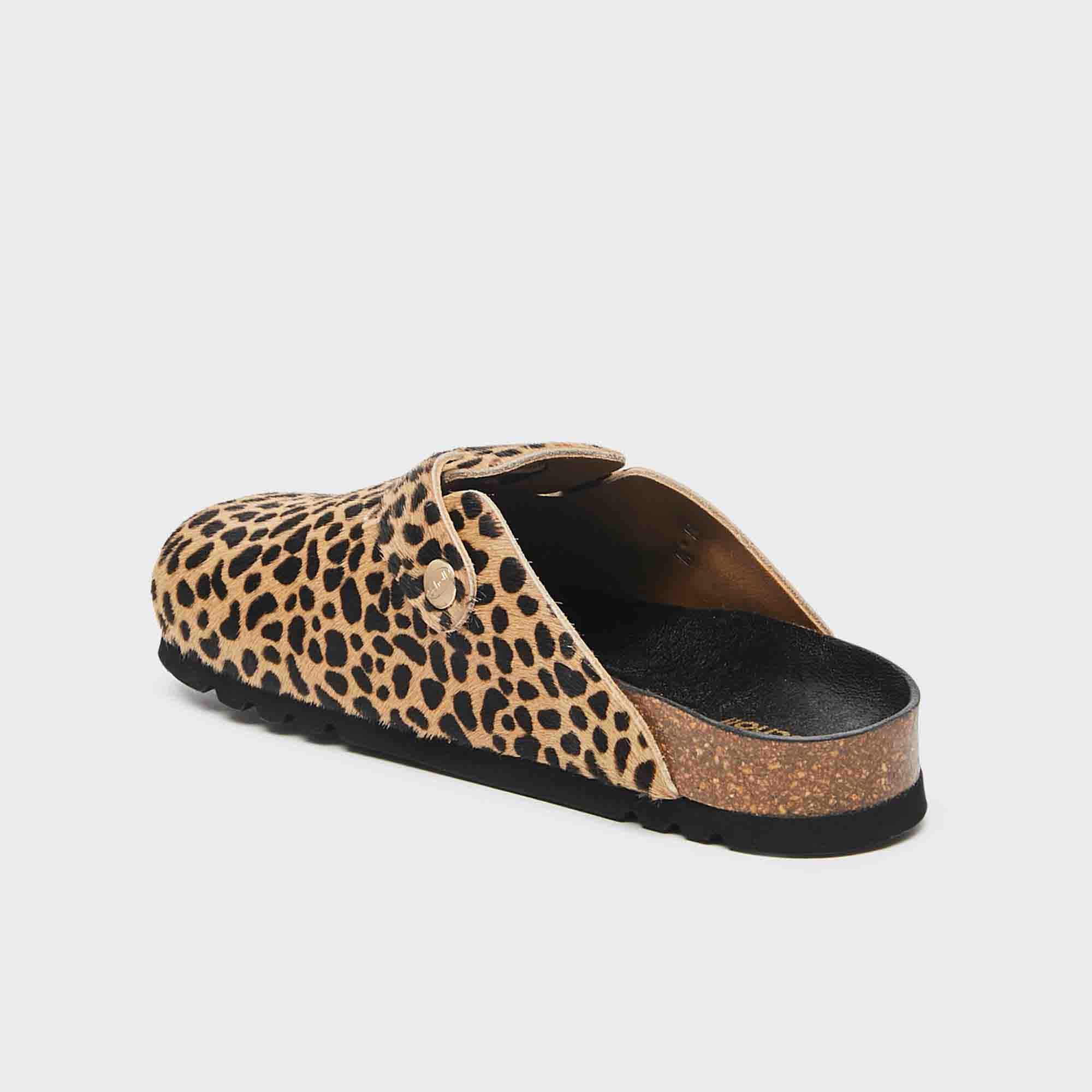 Leopard Work Clogs Clogs Leopard Fae