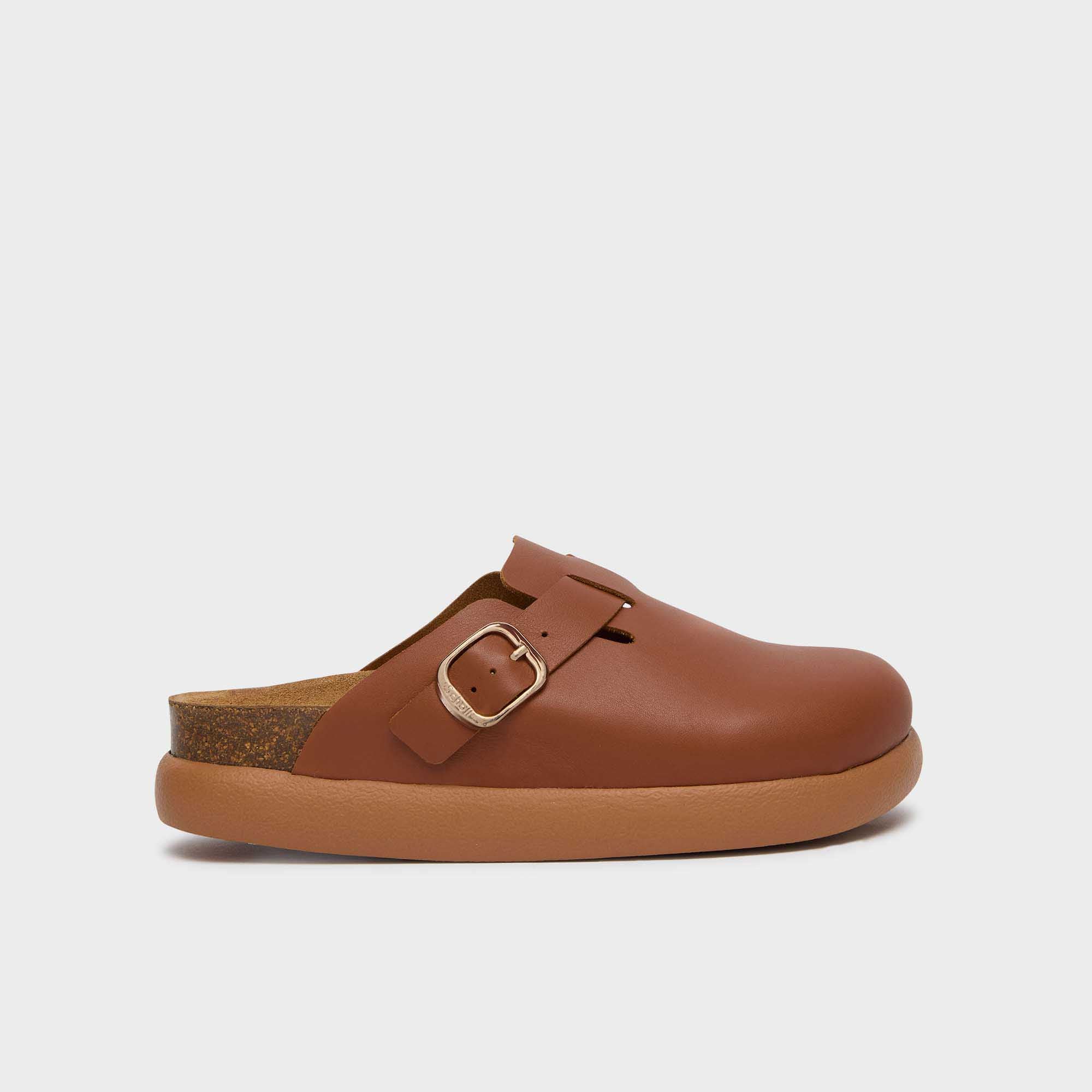 Sabots Mules Dr. Scholl's En Cuir Et Bois - Taille 36 - Talon Très Haut Cône - Occasion Gris