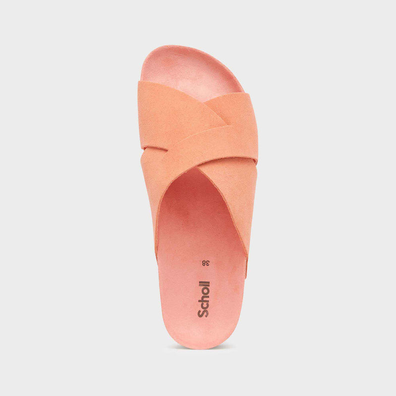 Vivian - Pelle scamosciata - Corallo - Women