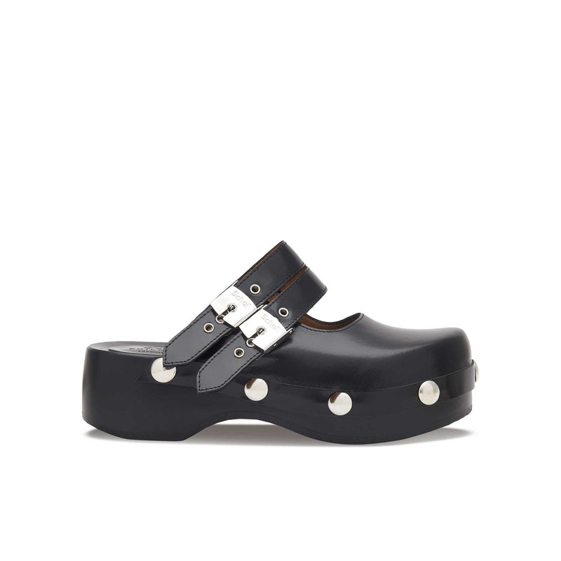 Leather Clogs Zoccoli Pescura Dr Scholl Uomo Zoccoli Nero
