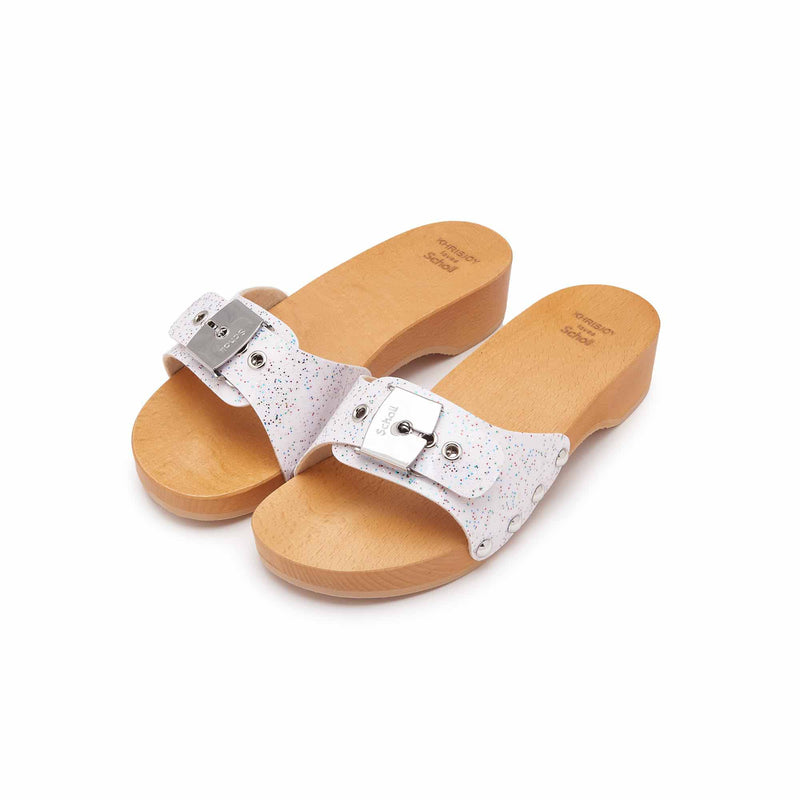 PESCURA HEEL KJ LOVES SCHOLL - Synthetic - White - 