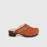 Klomp Scholl Women Pescura Clog 50 Cognac Klomp Scholl Women Pescura Clog 50 Cognac