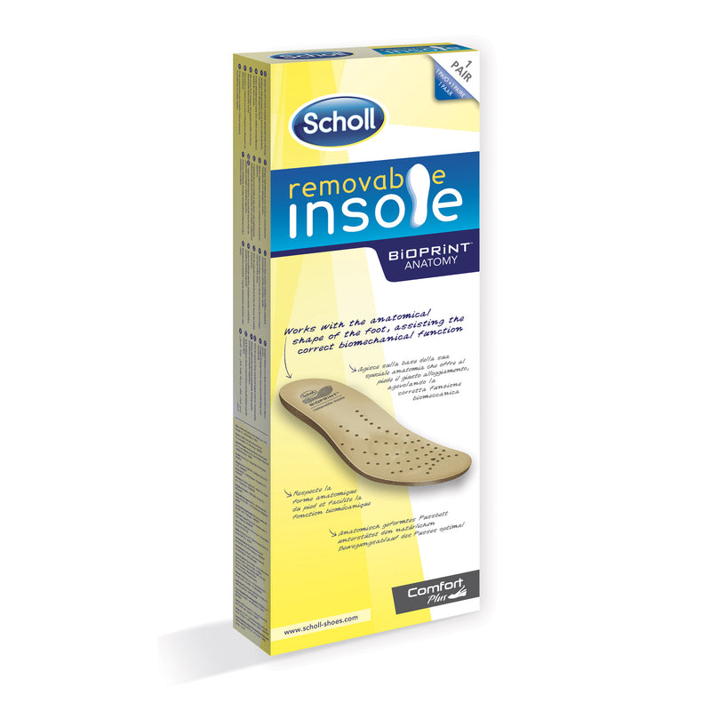 Soletta Rimovibile Plantare Bioprint - No footbed material - Beige - 