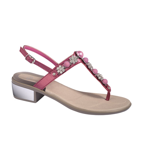 Scholl Kira Sandali Con Cinturino E Tacco A Blocco - Flip-Flop Con Chiusura A Fibbia, Suola In Gomma