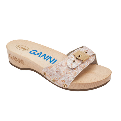 Ganni X Scholl Pescura Heel